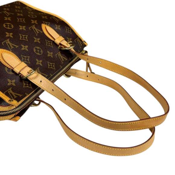 LOUIS VUITTON Authentic Brown Monogram Canvas Shoulder Bag